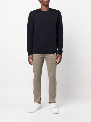 Pull col rond Norse Projects bleu