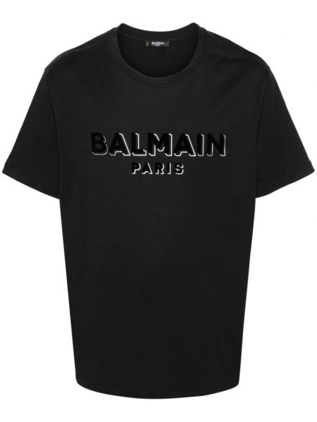 T-shirt aus baumwoll Balmain