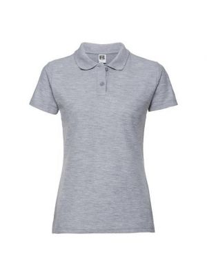 Tricou polo Russell gri