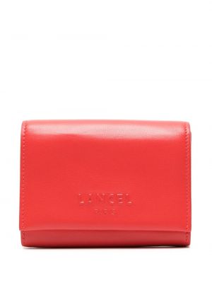 Usnjena denarnica Lancel rdeča