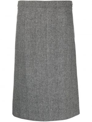 Puzdrová sukňa so vzorom rybej kosti The Garment