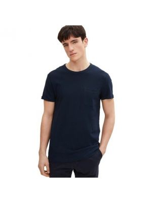 Camiseta manga corta Tom Tailor azul
