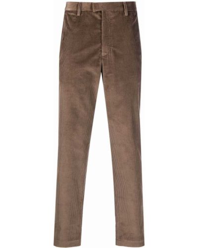 Pantalones chinos de pana Emporio Armani marrón