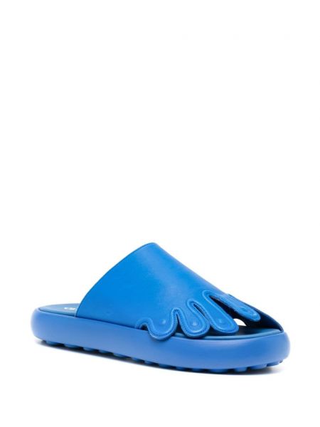 Dabīgās ādas kurpes Camperlab zils