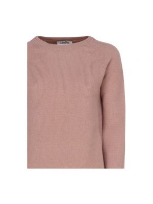 Maglione di lana di cachemire Max Mara rosa