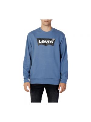 Bluza z nadrukiem Levi's niebieska