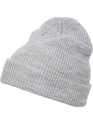 Плетена шапка Flexfit сиво