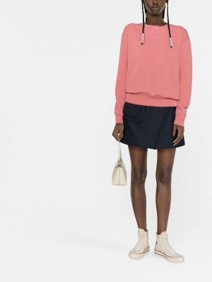 Gepunkteter fleece ärmelloser sweatshirt Polo Ralph Lauren pink