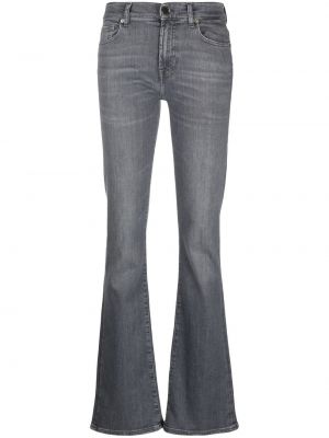 Flare jeans 7 For All Mankind grå