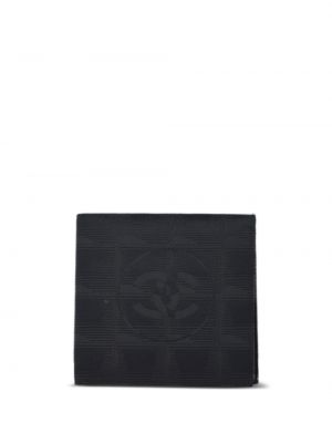 Portefeuille à imprimé Chanel Pre-owned noir