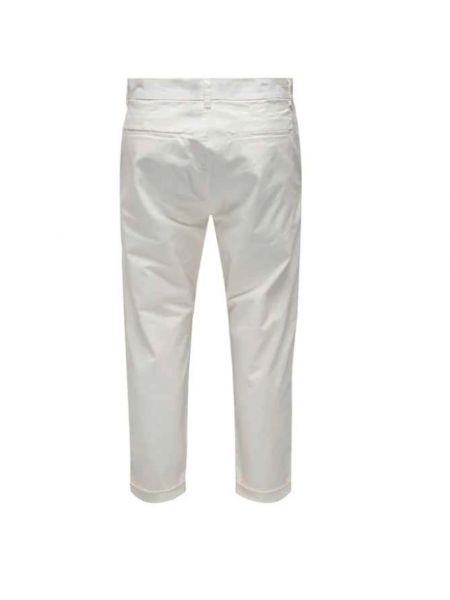 Proste spodnie slim fit Only & Sons białe