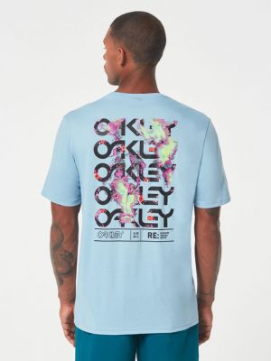 T-shirt Oakley blau