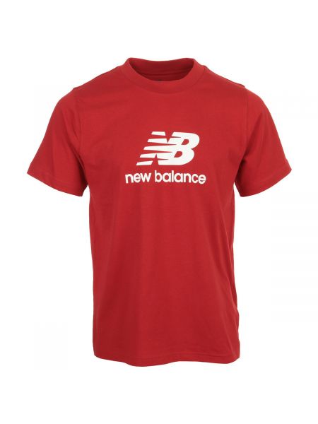 Koszulka z krótkim rękawem New Balance czerwona
