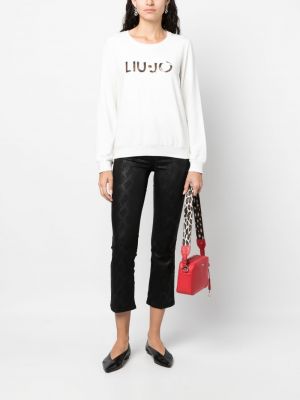 Bluza z cekinami Liu Jo biała