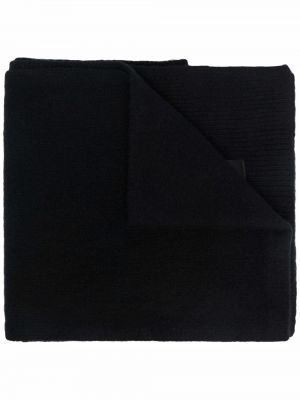 Плетен шал Dondup черно