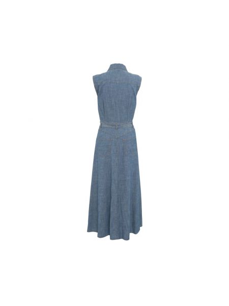 Sukienka długa Semicouture niebieska