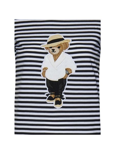 Camiseta de algodón a rayas Ralph Lauren