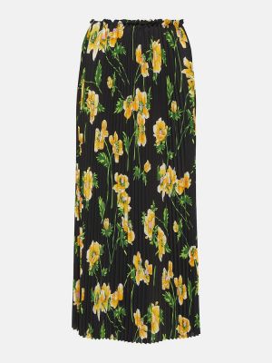 Kvetinová dlhá sukňa Balenciaga