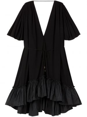 Kleid mit rüschen Az Factory schwarz
