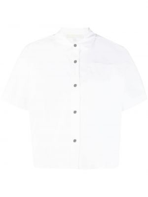 Памучна риза с копчета Michael Michael Kors бяло