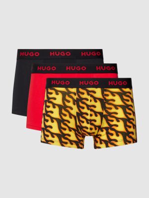 Slipy slim fit Hugo czerwone