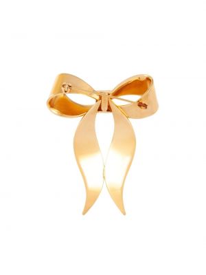 Brosche mit schleife Christian Dior gold