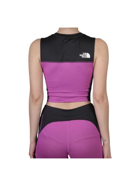 Strick tank top The North Face lila