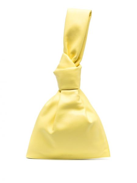 Bolso shopper Bottega Veneta amarillo
