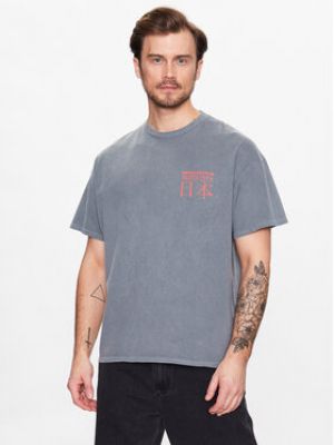 Tričko relaxed fit Bdg Urban Outfitters šedé