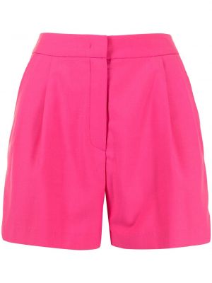 Shorts mit plisseefalten Pushbutton pink