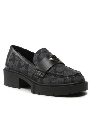 Loafers chunky Coach nero