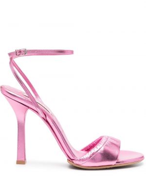 Sandaler med reim Casadei rosa