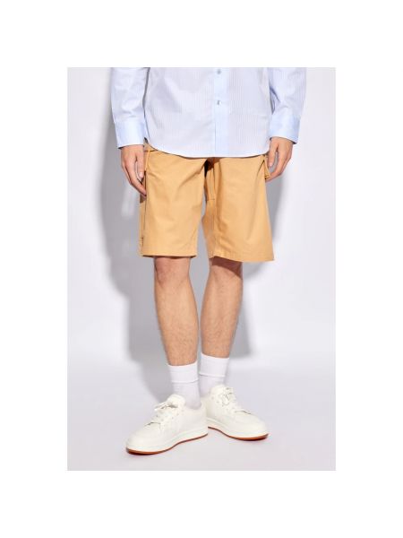 Pantalones cortos de algodón Kenzo beige