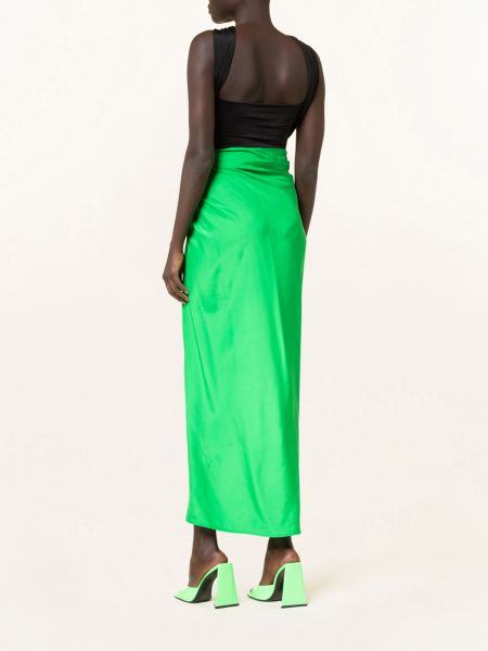 Hedvábné dlouhá sukně Gauge81 zelené