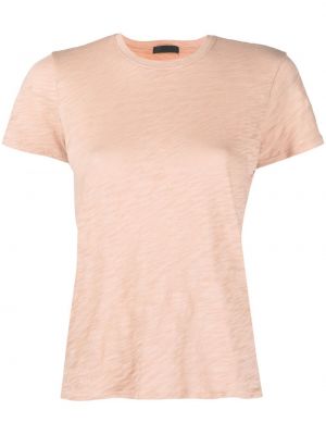 Bavlněné tričko Atm Anthony Thomas Melillo - růžová