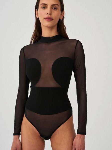 Body transparente Undress Code negru