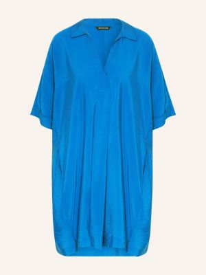 Satynowa sukienka Whistles niebieska