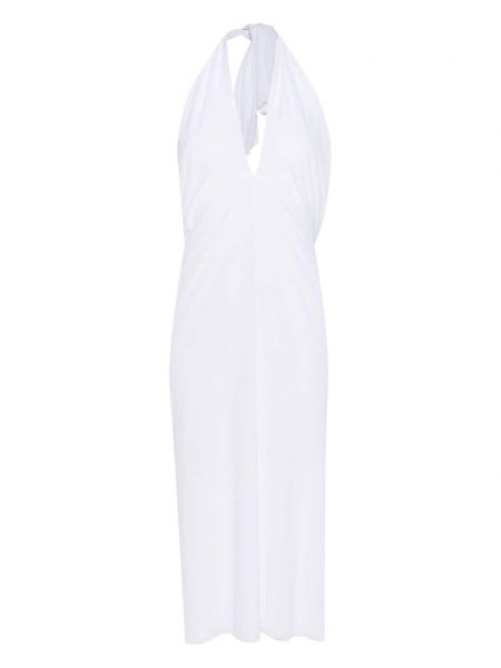 Plážová rozparkovaná sukňa Fisico biela