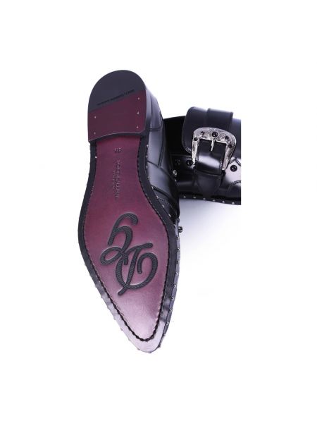 Loafers con hebilla Dolce & Gabbana negro