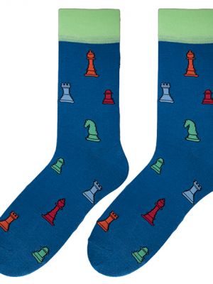 Чорапи Bratex синьо