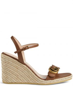 Sandalias Gucci marrón