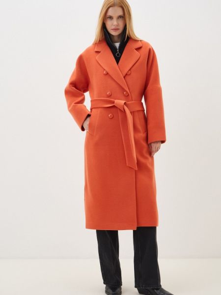 Пальто Louren Wilton оранжевое