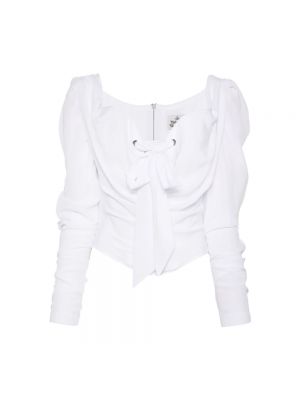 Jedwabna bluzka Vivienne Westwood biała