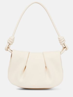 Δερμάτινη τσάντα τσάντα Loewe λευκό