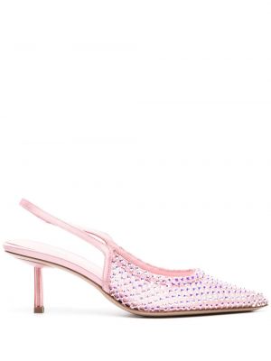 Pantofi cu toc slingback Le Silla roz