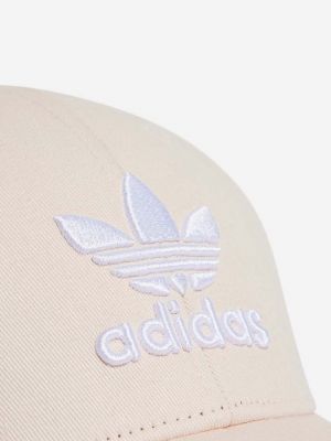 Șapcă din bumbac Adidas Originals galben