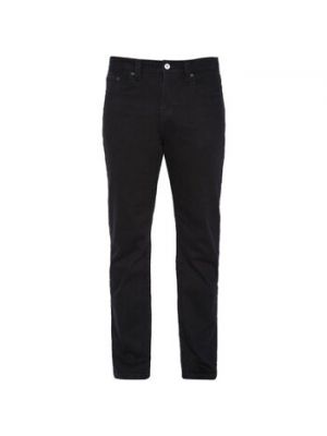 Czarne proste jeansy Schott
