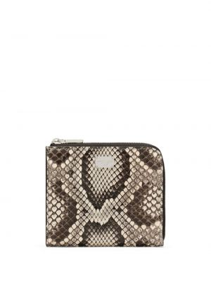 Kožená peněženka s potiskem Dolce & Gabbana