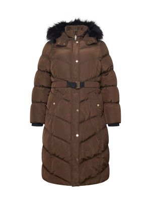 Zimný kabát River Island Plus khaki