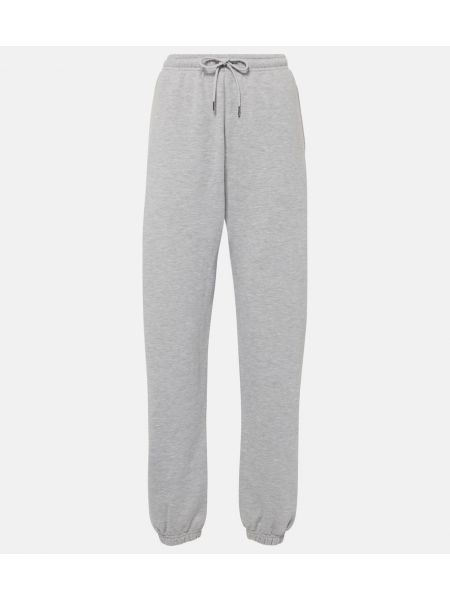 Pantalones de chándal de algodón Alo Yoga gris
